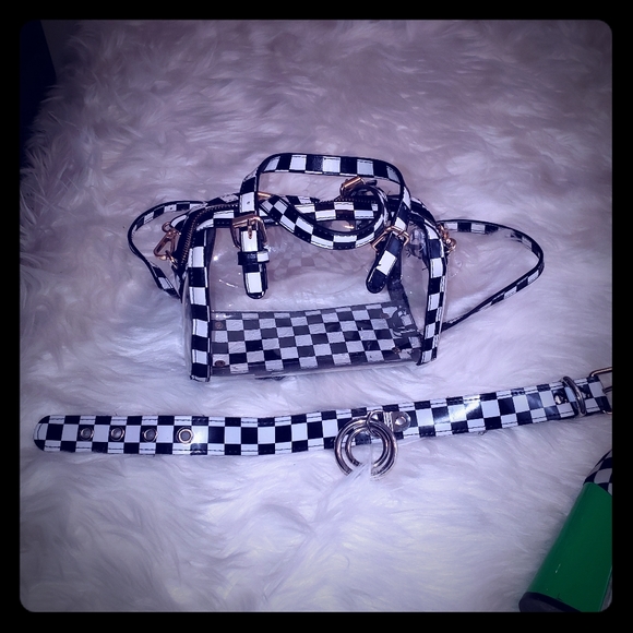 Handbags - Mini purse & choker to match